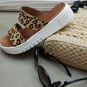 Leopard Sandals